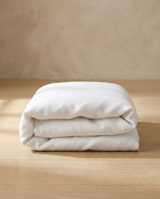 Fitted sheet - white